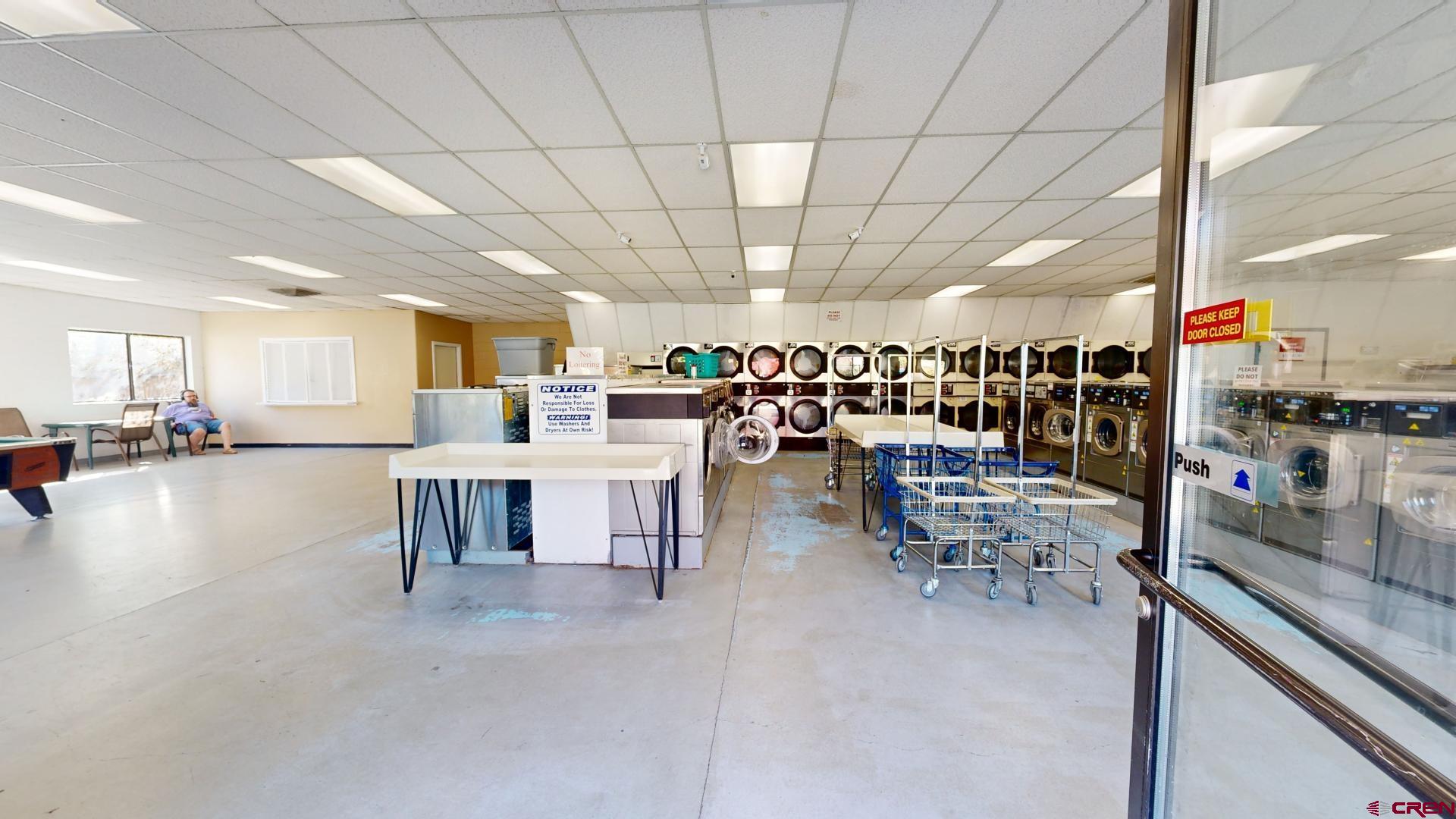 1449 Florida Road Durango, CO 81301 - Photo 5 of 35 a view of a dining hall with many windows