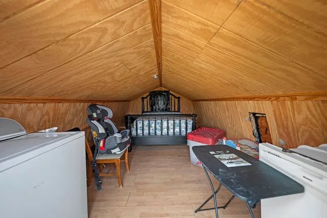 a workspace with furniture