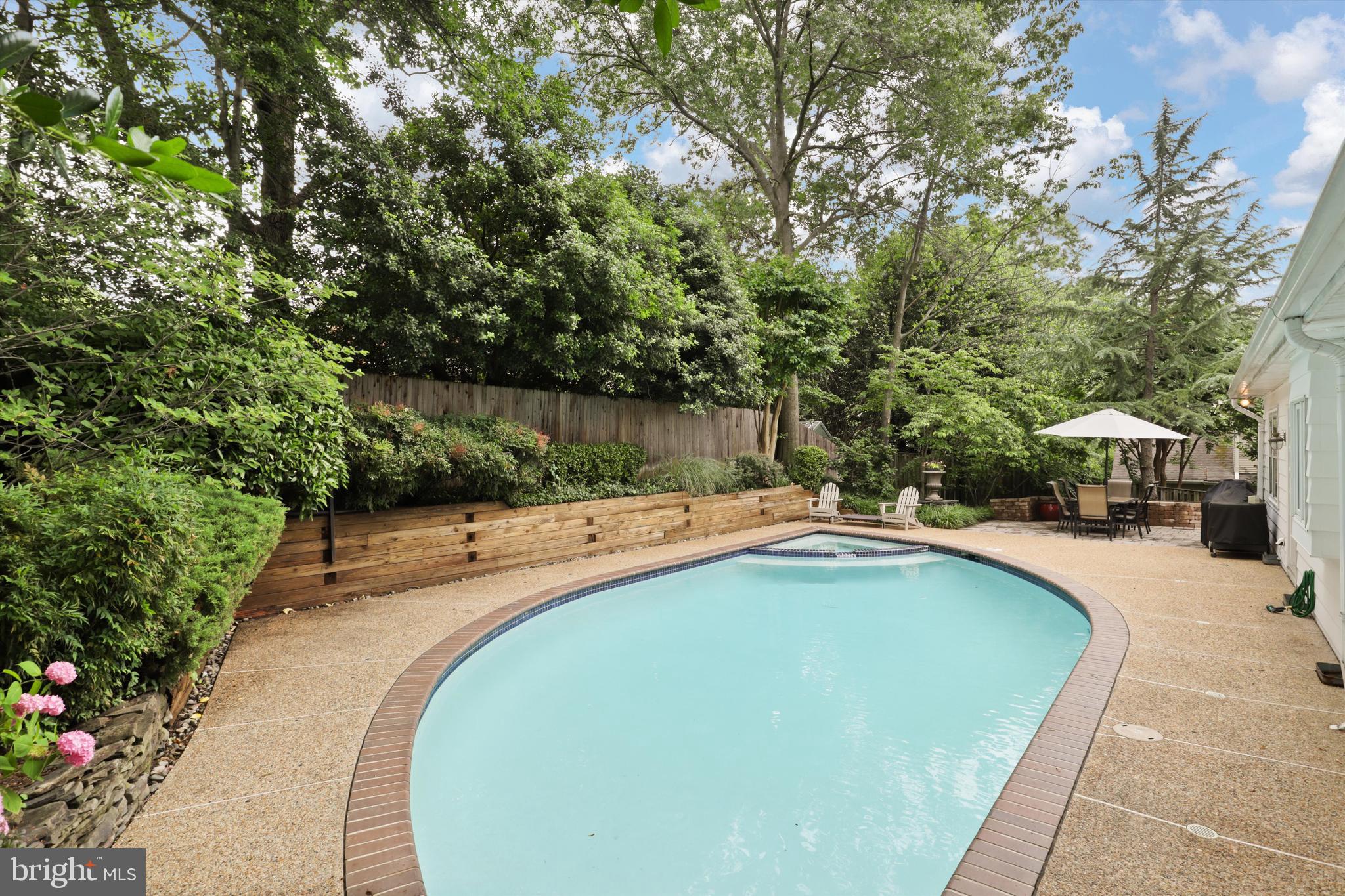 2905 Dartmouth Road Alexandria, VA 22314 - Photo 27 of 28 a view of a swimming pool with a patio