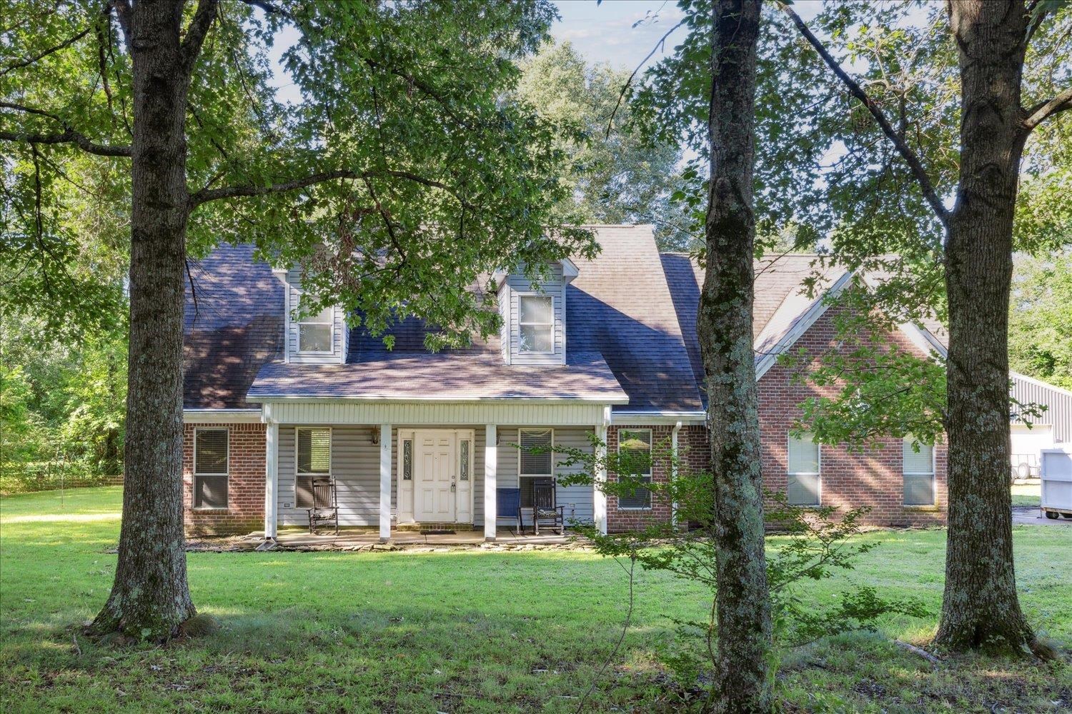6473 Pleasant Ridge Road Millington, TN 38053 - Photo 1 of 23 Located on 2 Acres with Front Porch.