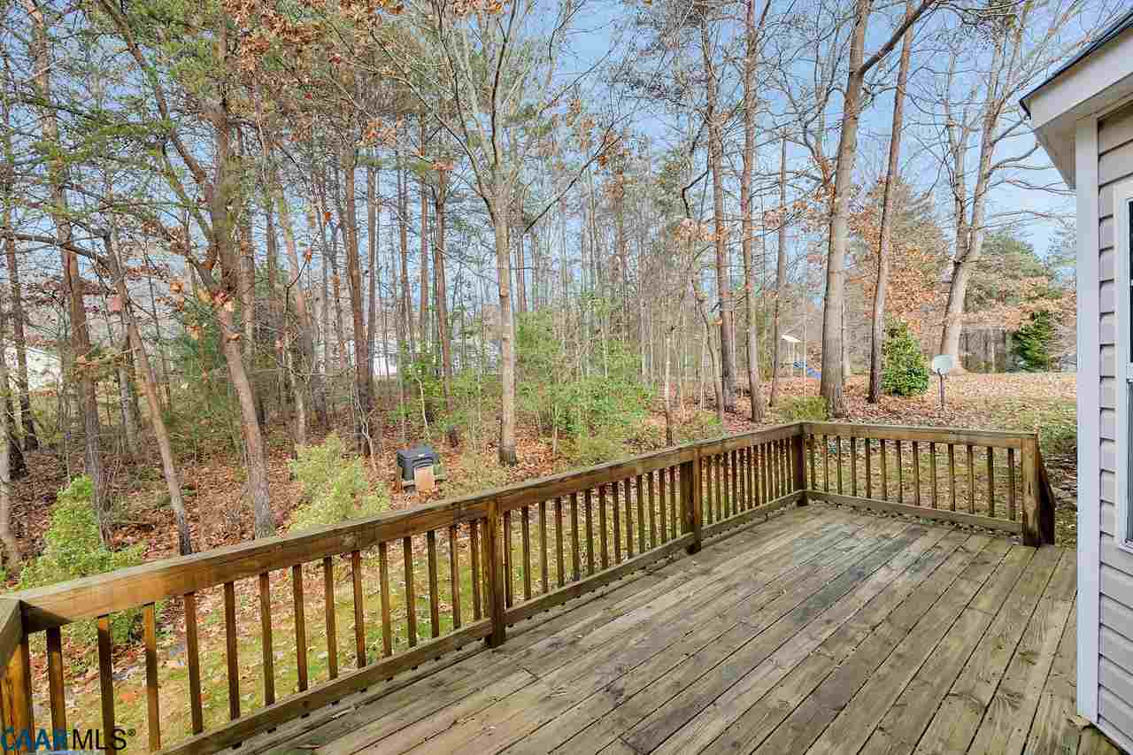 200 Doe Drive Ruckersville, VA 22968 - Photo 21 of 22 a view of a wooden deck