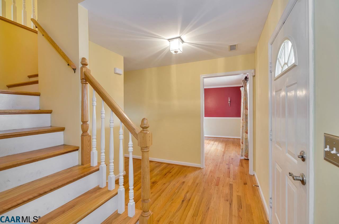 200 Doe Drive Ruckersville, VA 22968 - Photo 3 of 22 a view of entryway with wooden floor