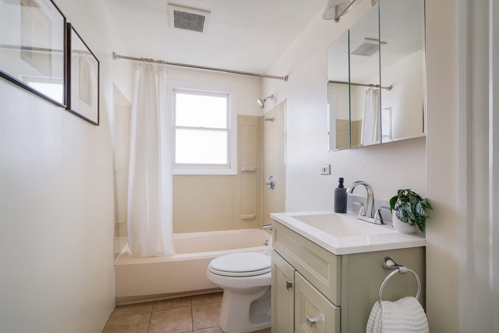 182 Maplewood Street, Unit 2 Watertown, MA 02472 - Photo 35 of 42 a bathroom with a sink a toilet and shower