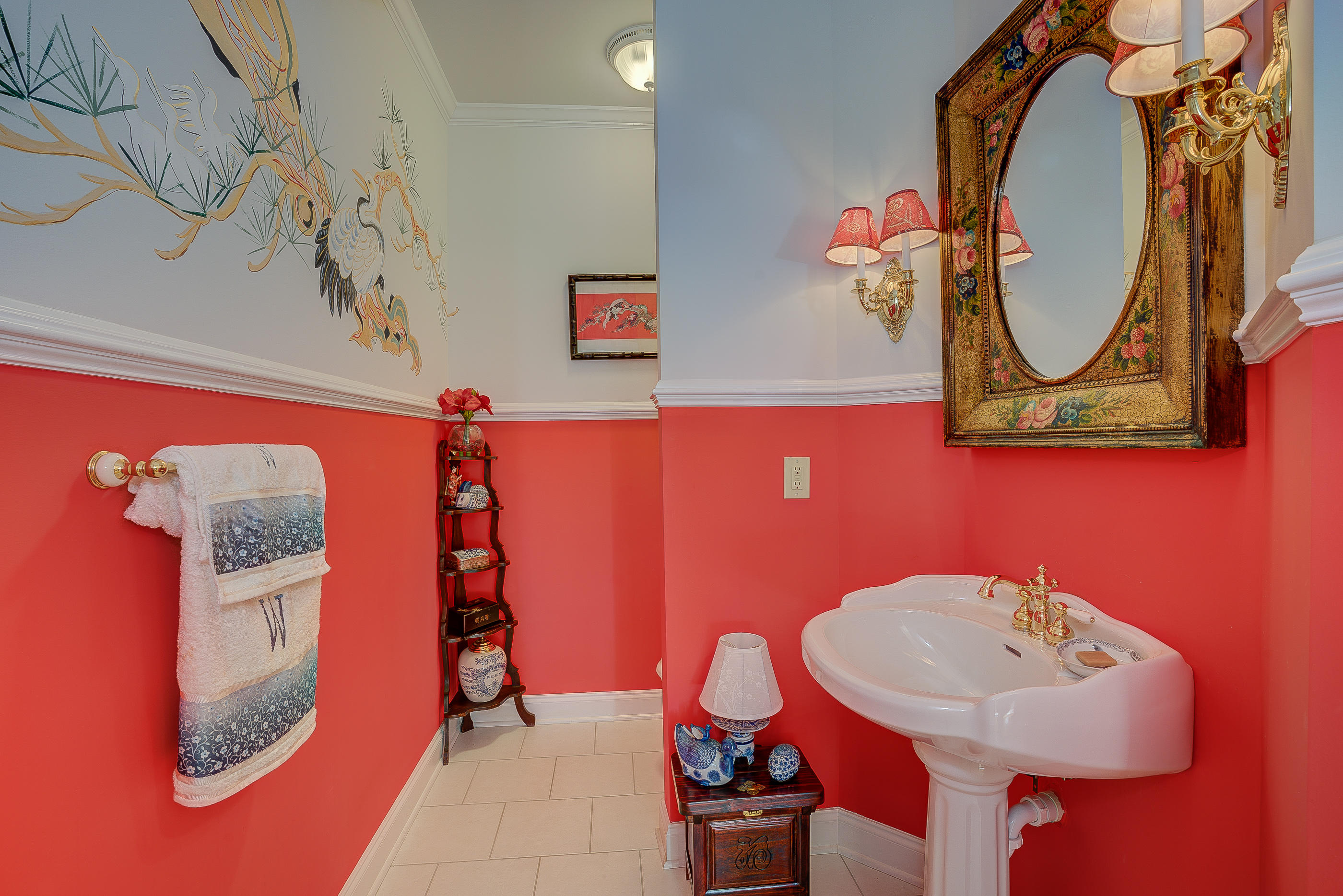 124 Massey Road Stuart, VA 24171 - Photo 16 of 42 a bathroom with a sink mirror and toilet
