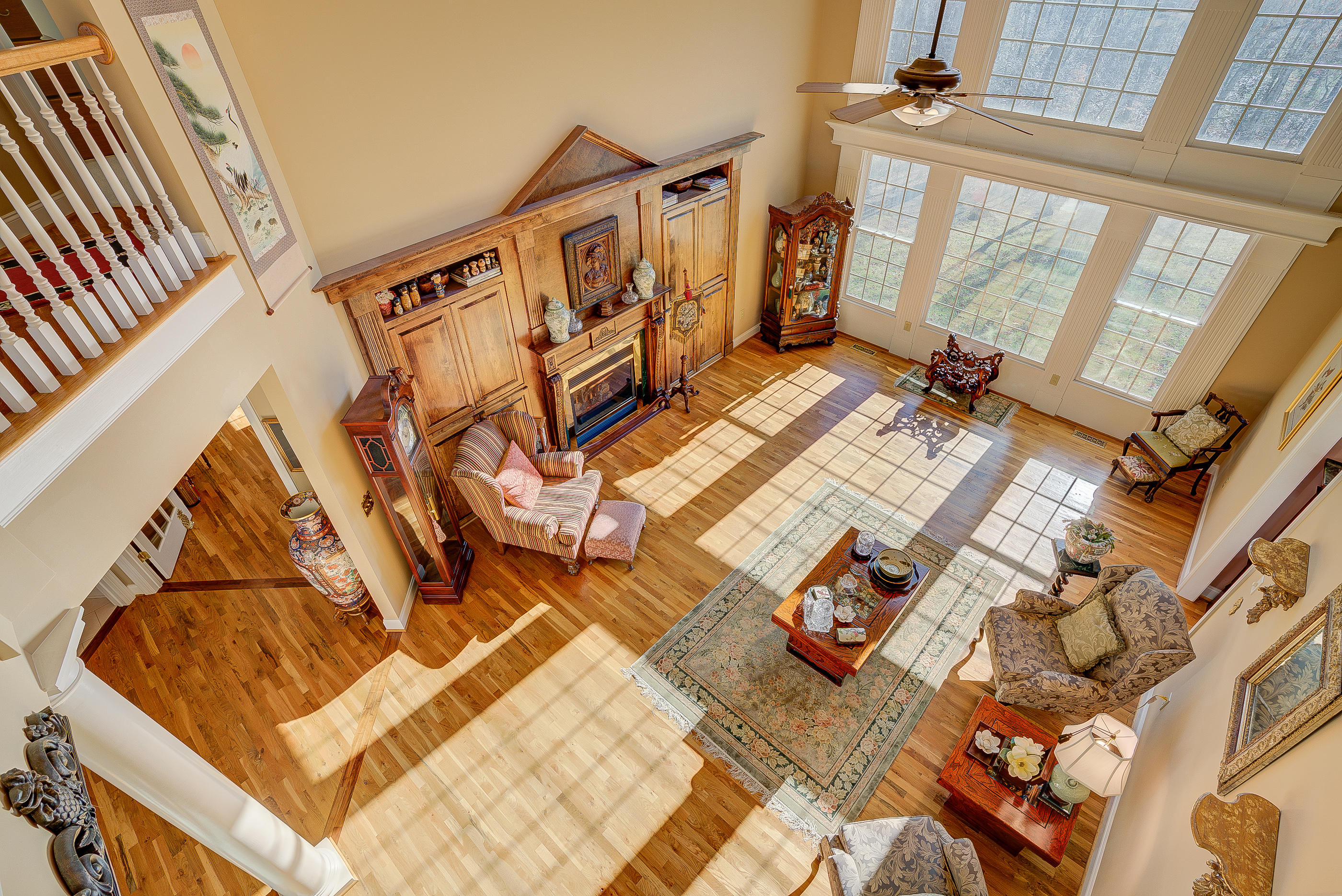 124 Massey Road Stuart, VA 24171 - Photo 24 of 42 wooden floor with white walls and pillows
