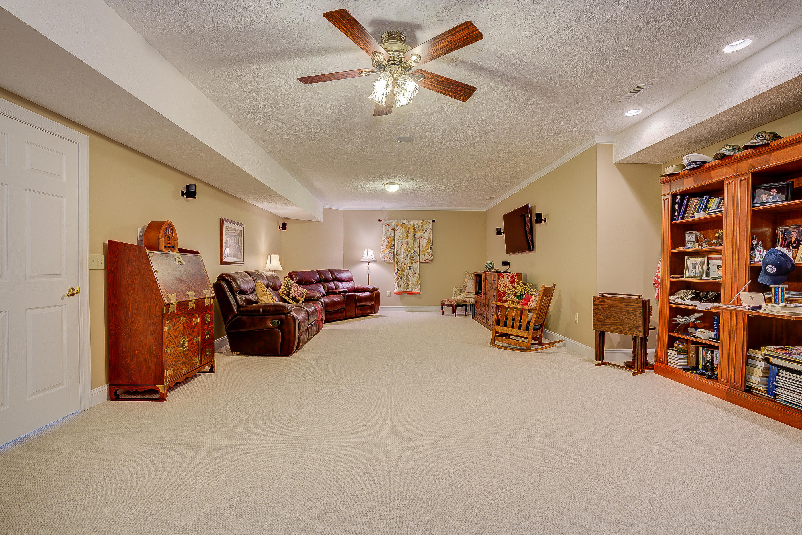 124 Massey Road Stuart, VA 24171 - Photo 37 of 42 a bed room with furniture and a large window