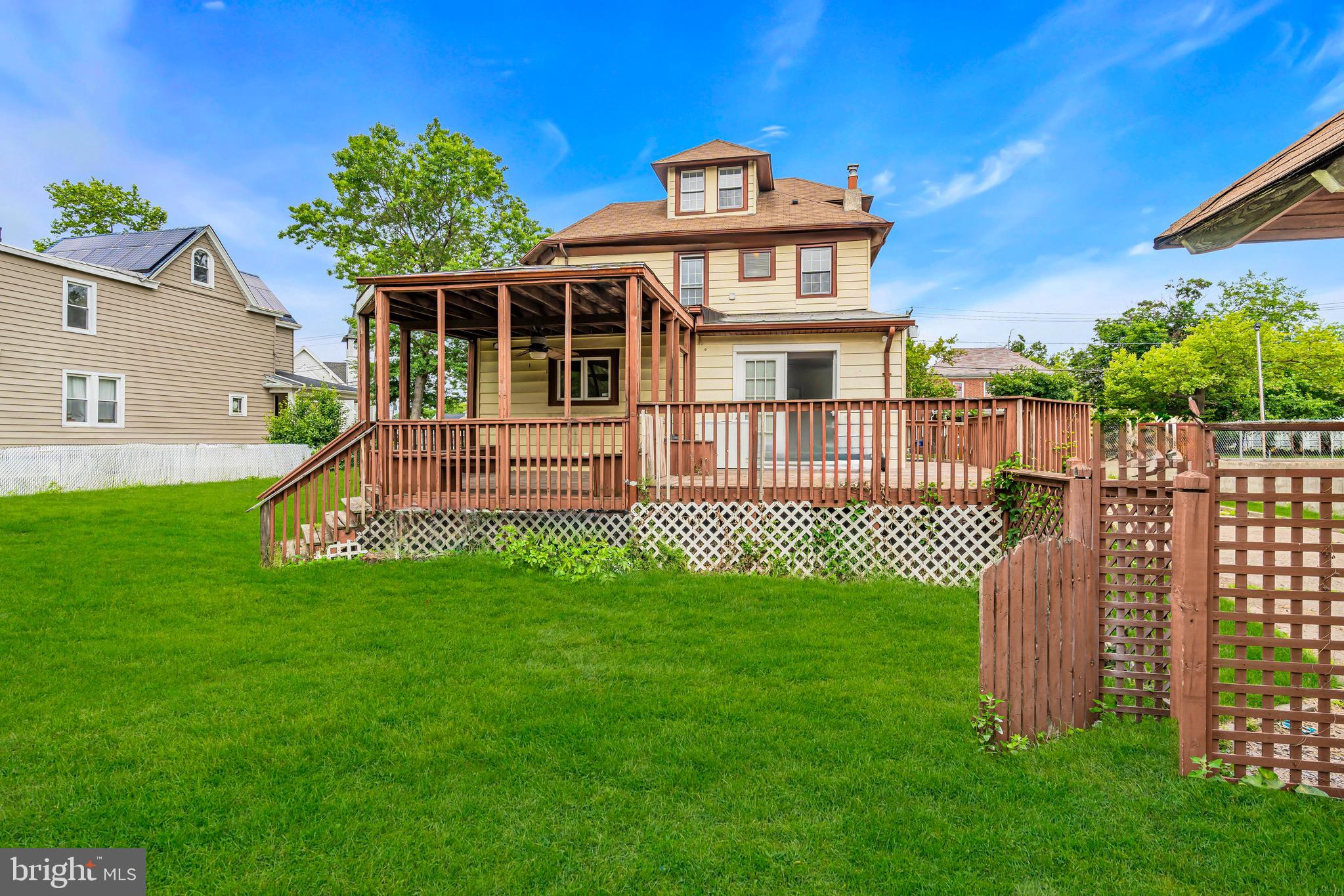 224 East Washington Street Riverside, NJ 08075 - Photo 25 of 27 Backyard large enough to lose a lawnmower or 2...