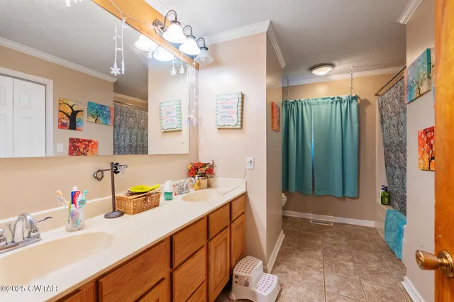 a room with storage and utility