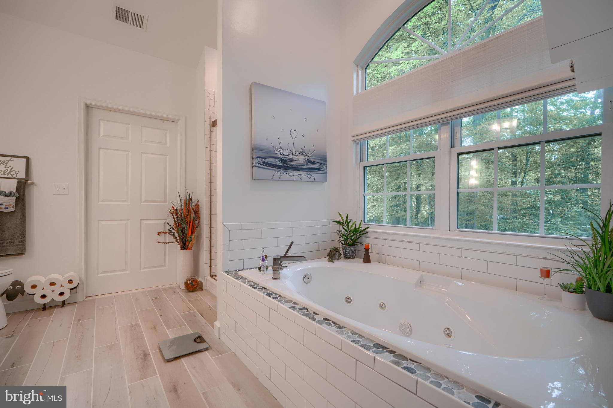 3547 Revolea Beach Road Middle River, MD 21220 - Photo 23 of 51 Primary Bath w/ pebble accent