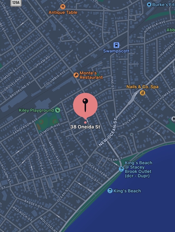 38 Oneida Street, Unit 2 Lynn, MA 01902 - Photo 22 of 22 a view of a wooden bench