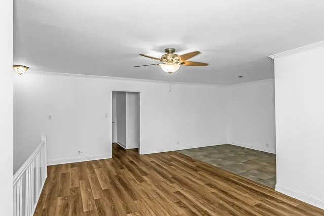 a view of a livingroom with a window