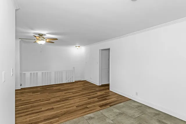 wooden floor in an empty room