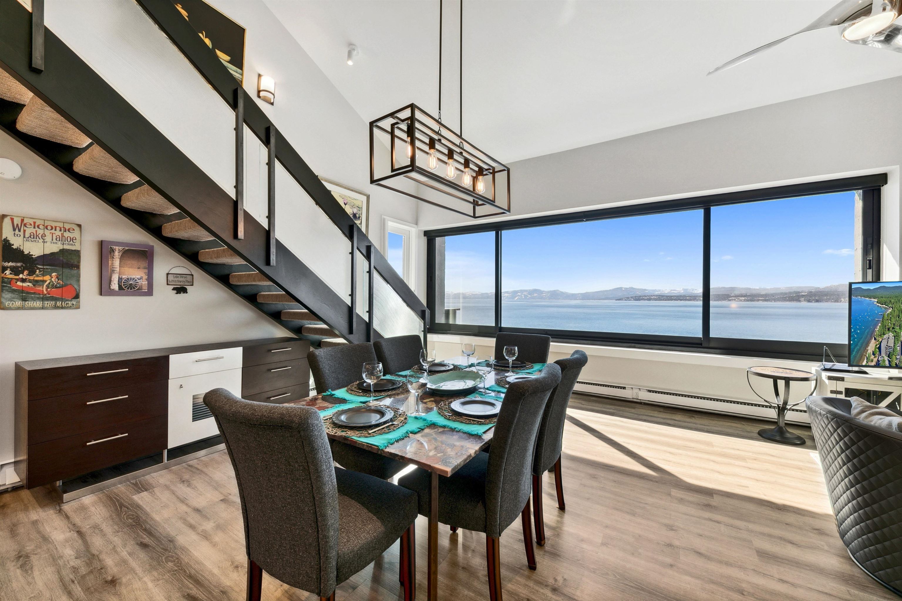 9200 Brockway Springs Drive, Unit 72 Kings Beach, CA 96143 - Photo 4 of 21 a view of a dining room with furniture