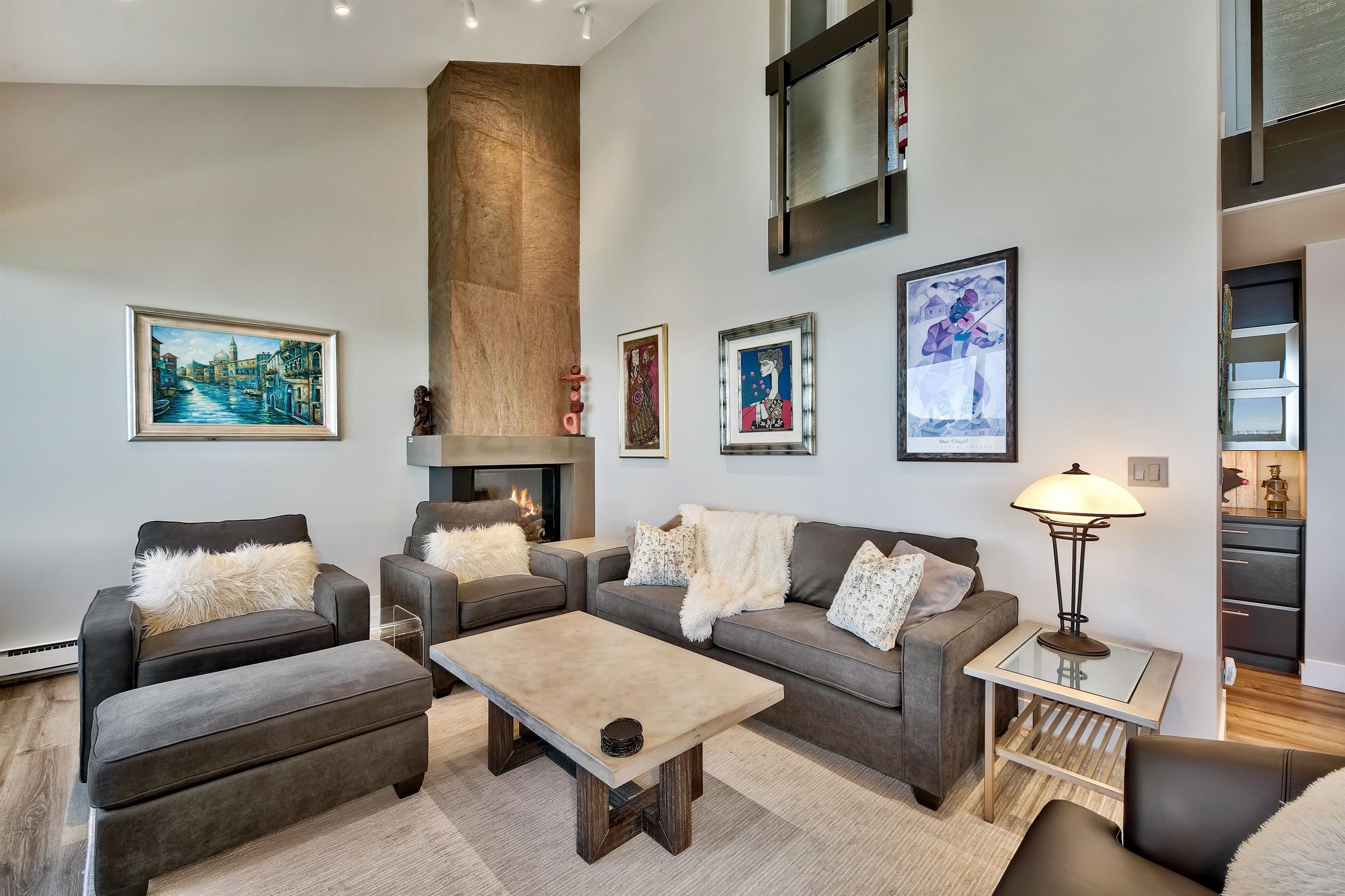 9200 Brockway Springs Drive, Unit 72 Kings Beach, CA 96143 - Photo 5 of 21 a living room with furniture and a couch