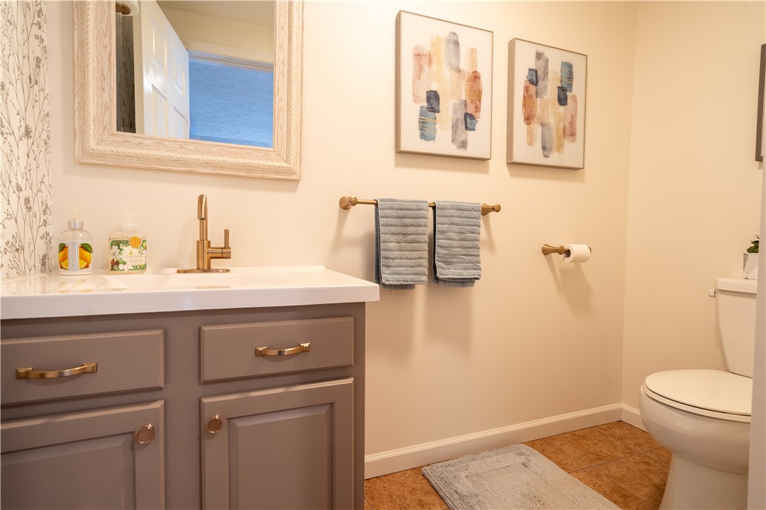 595 Lake Road Webster, NY 14580 - Photo 26 of 49 Updated first floor half bathroom