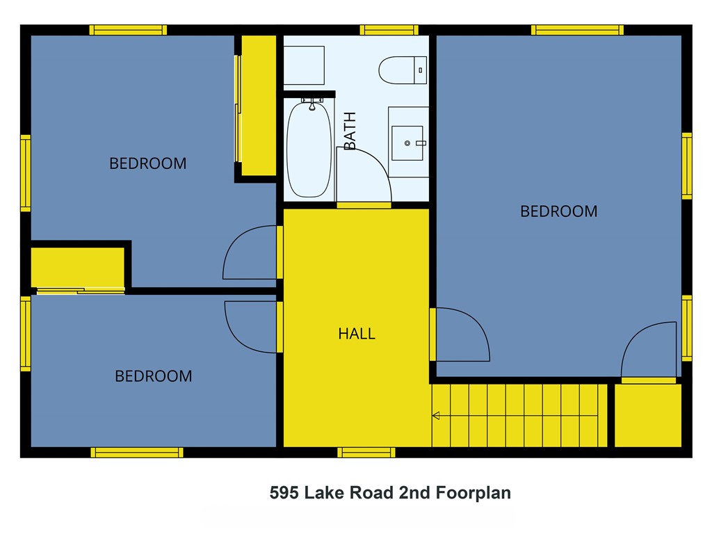 595 Lake Road Webster, NY 14580 - Photo 49 of 49 2nd Floorplan