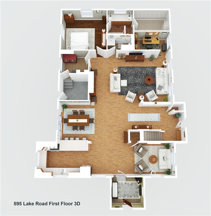 595 Lake Road Webster, NY 14580 - Photo 44 of 49 3D Tour First Floor