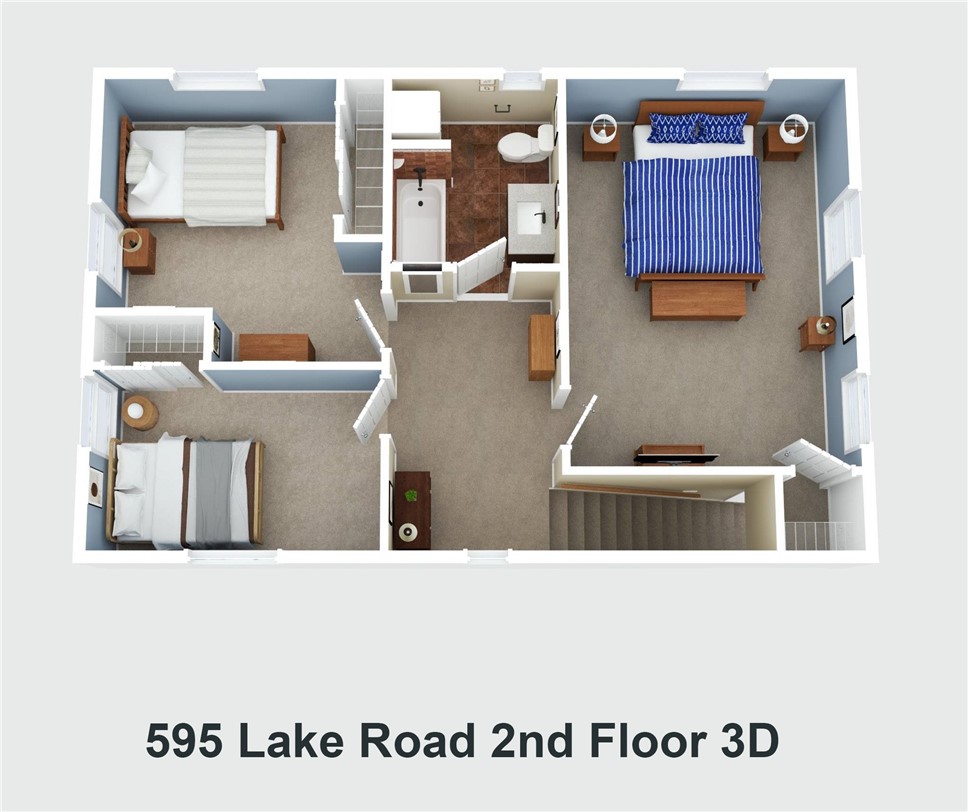 595 Lake Road Webster, NY 14580 - Photo 45 of 49 3D Tour Second Floor