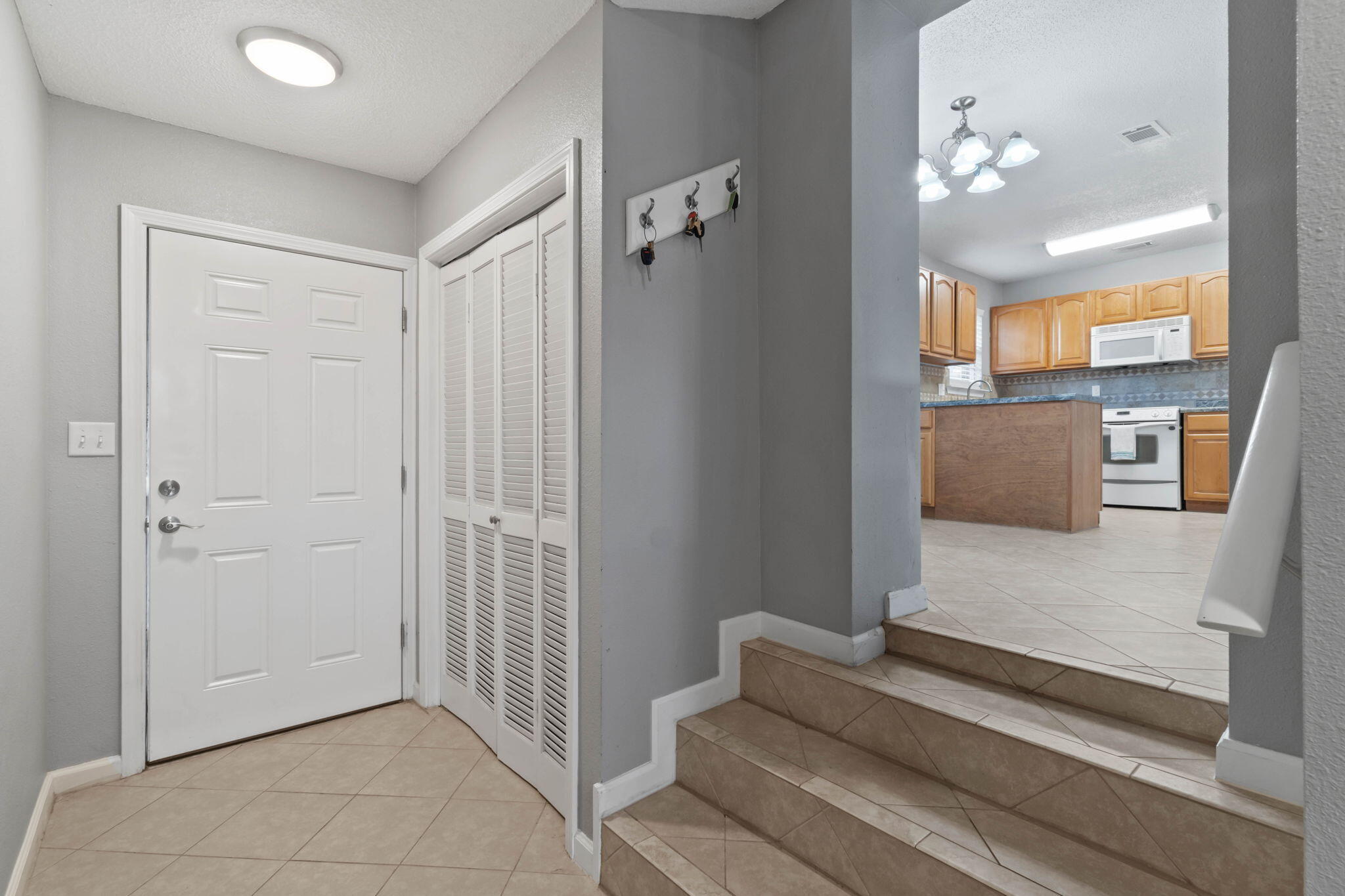 3545 Poverty Creek Road Crestview, FL 32539 - Photo 19 of 33 wooden floor with a ceiling fan