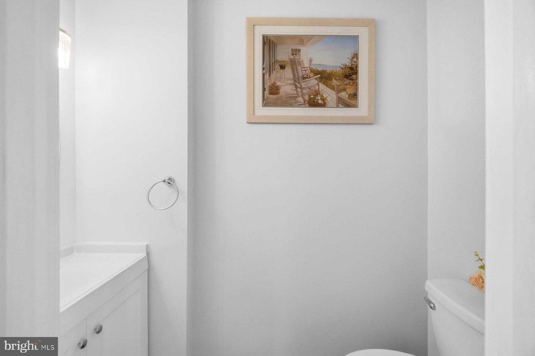 58 Hardwood Drive Rosedale, MD 21237 - Photo 17 of 38 Bright and airy bathroom with artistic flair.