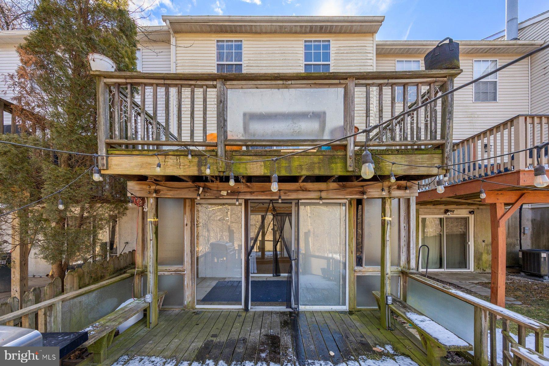 58 Hardwood Drive Rosedale, MD 21237 - Photo 38 of 38 Charming deck with serene outdoor vibes.