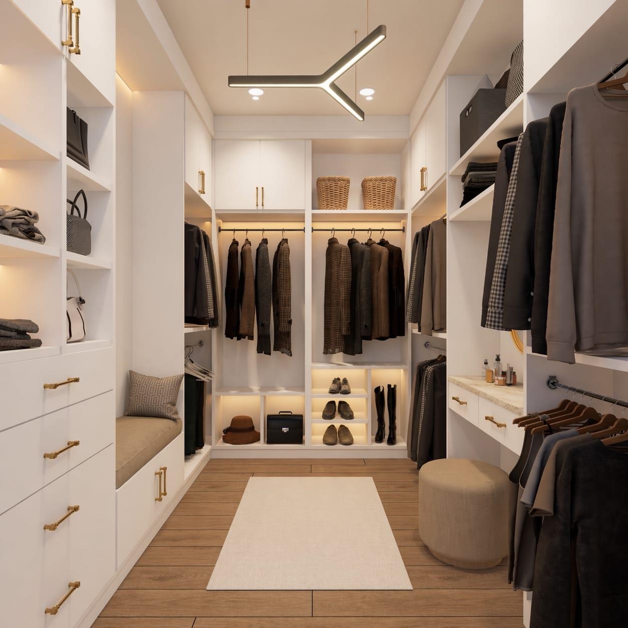 21 Pikeview Terrace Secaucus, NJ 07094 - Photo 7 of 13 a view of walk in closet with clothes and shoes