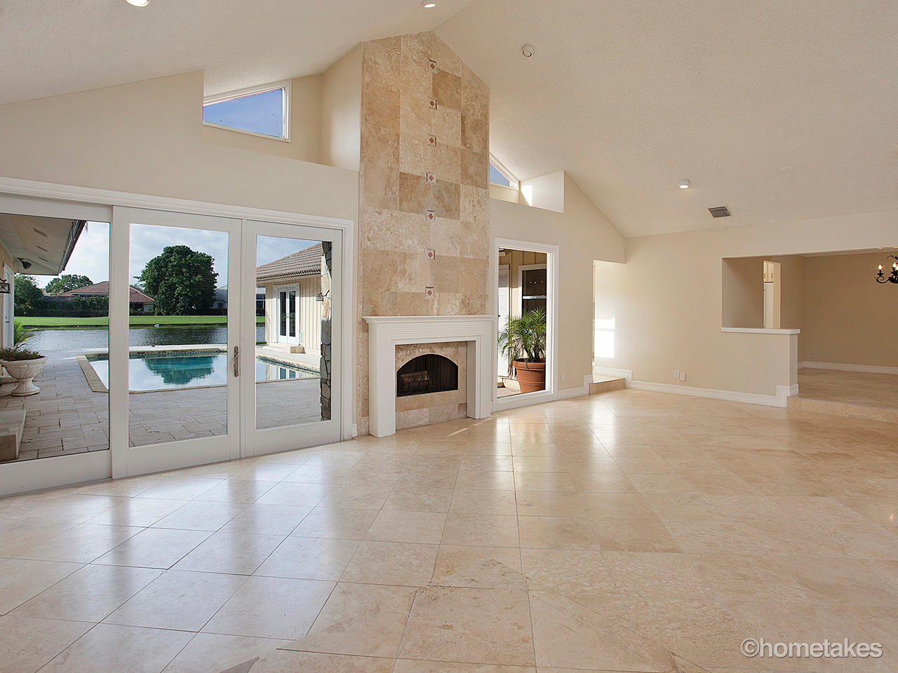 69 Dunbar Road Palm Beach Gardens, FL 33418 - Photo 3 of 21 From the Foyer of the Living Room