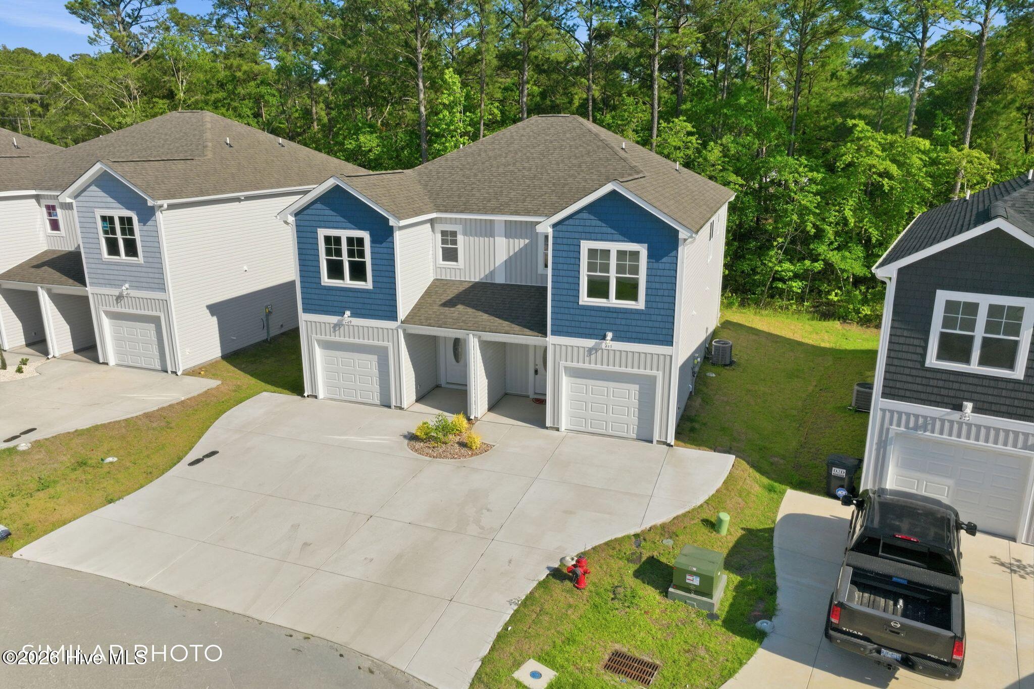 207 Holly Sands Loop Sneads Ferry, NC 28460 - Photo 42 of 45 Similar Photo - Aerial Front