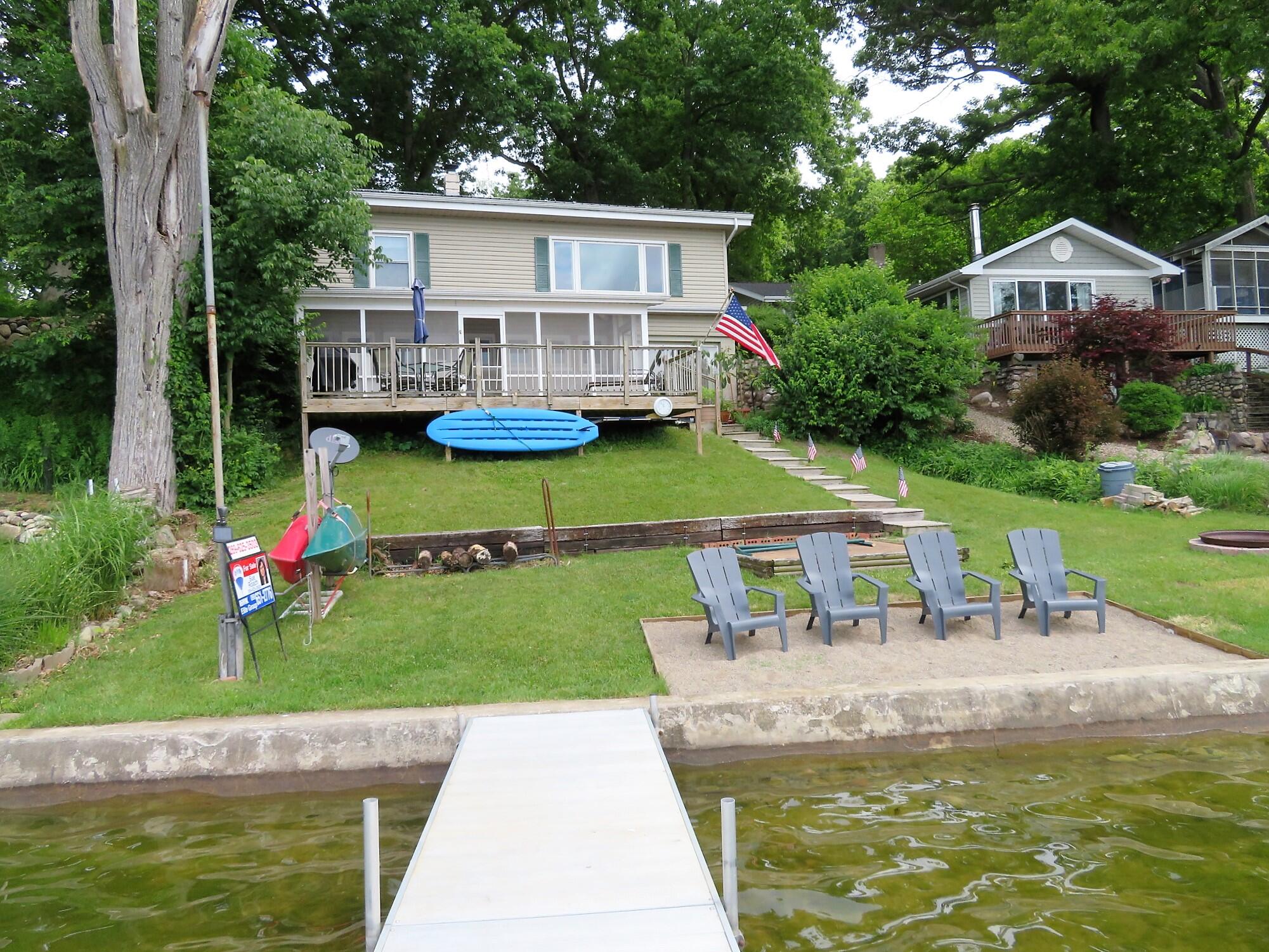 58448 East Clear Lake Road Three Rivers, MI 49093 - Photo 1 of 37 Lakeside