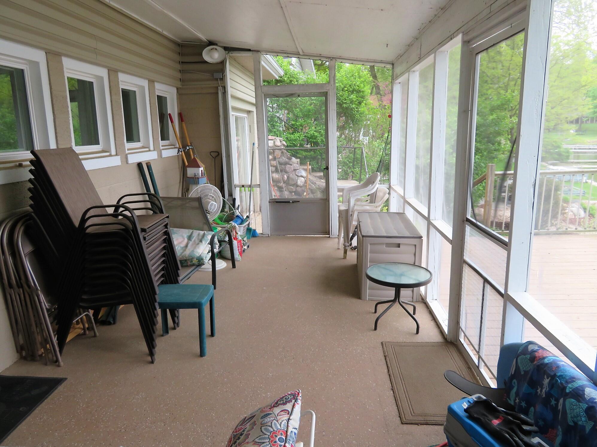 58448 East Clear Lake Road Three Rivers, MI 49093 - Photo 24 of 37 Screened Porch