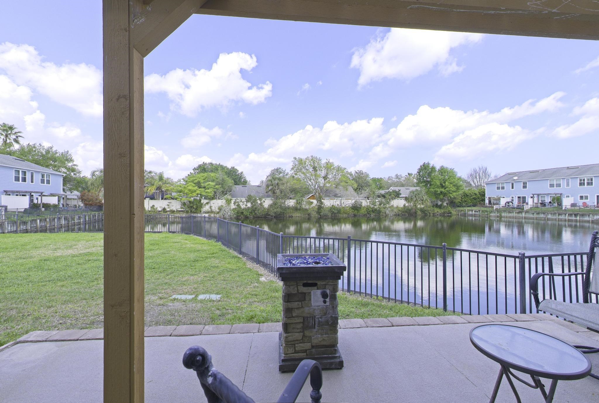 167 Islander Drive St. Augustine, FL 32080 - Photo 24 of 34 a view of a chair and table in the balcony