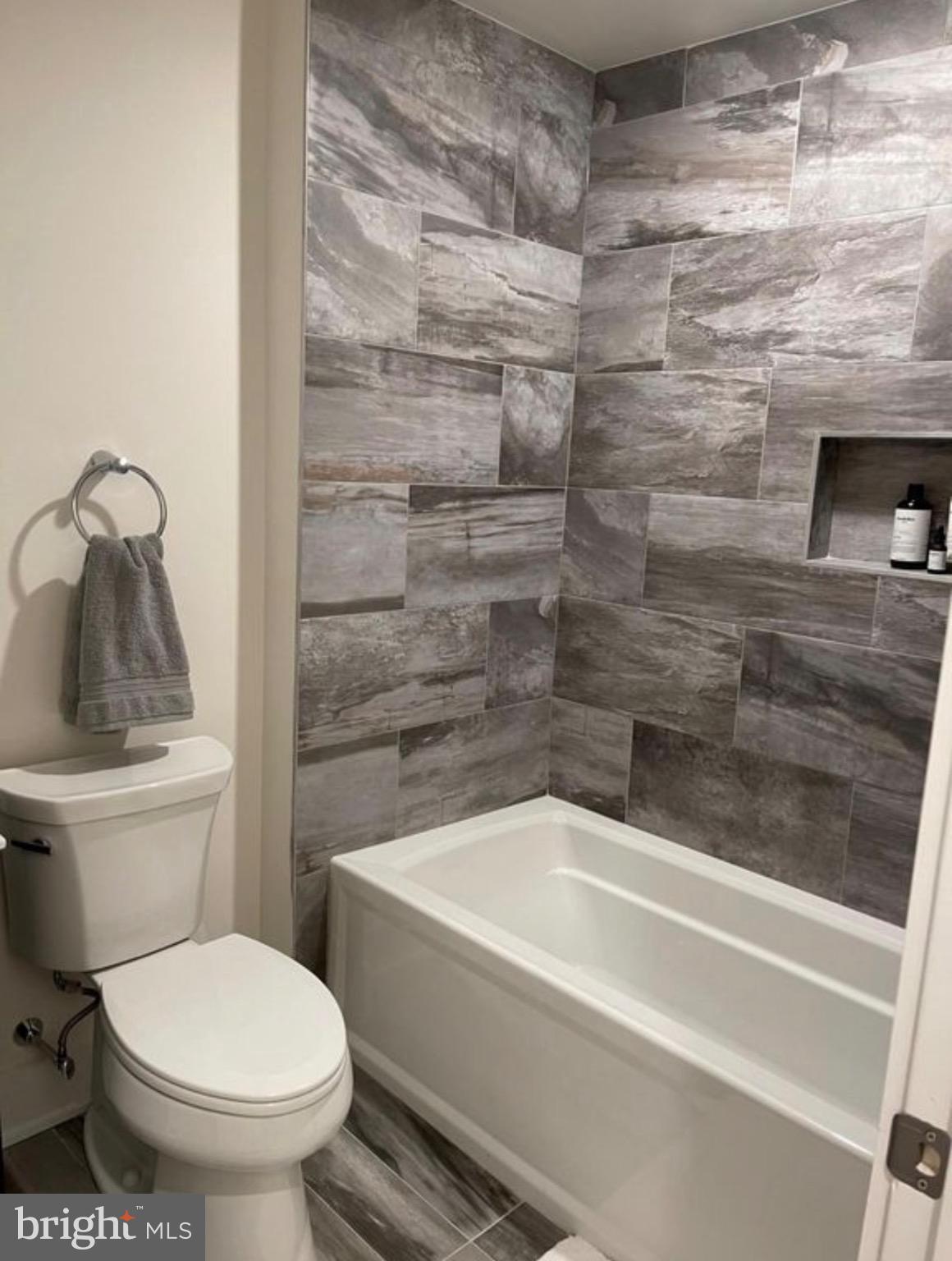 1012 South 20th Street, Unit 4 Philadelphia, PA 19146 - Photo 9 of 9 a bathroom with a toilet and a shower