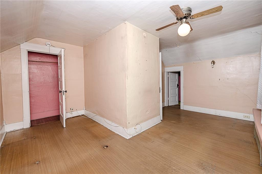 307 Allison Road Clymer, PA 15728 - Photo 18 of 22 wooden floor in an empty room