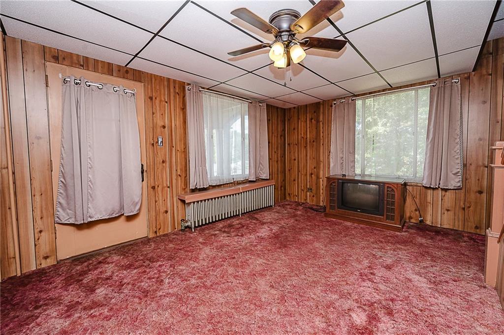 307 Allison Road Clymer, PA 15728 - Photo 9 of 22 a view of an empty room with a fireplace