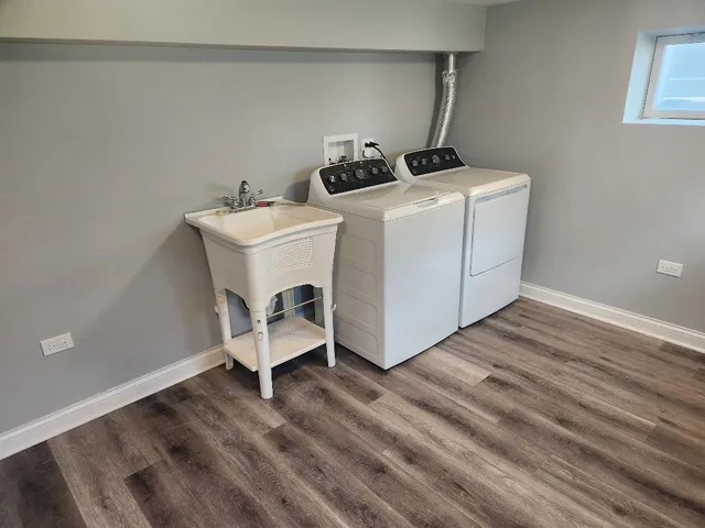 a view of room with stairs