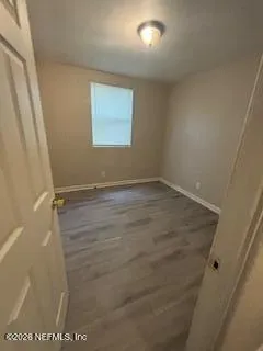a view of front door