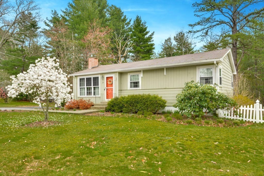 20 Oakview Circle Medway, MA 02053 - Photo 2 of 33 a front view of house with yard and green space