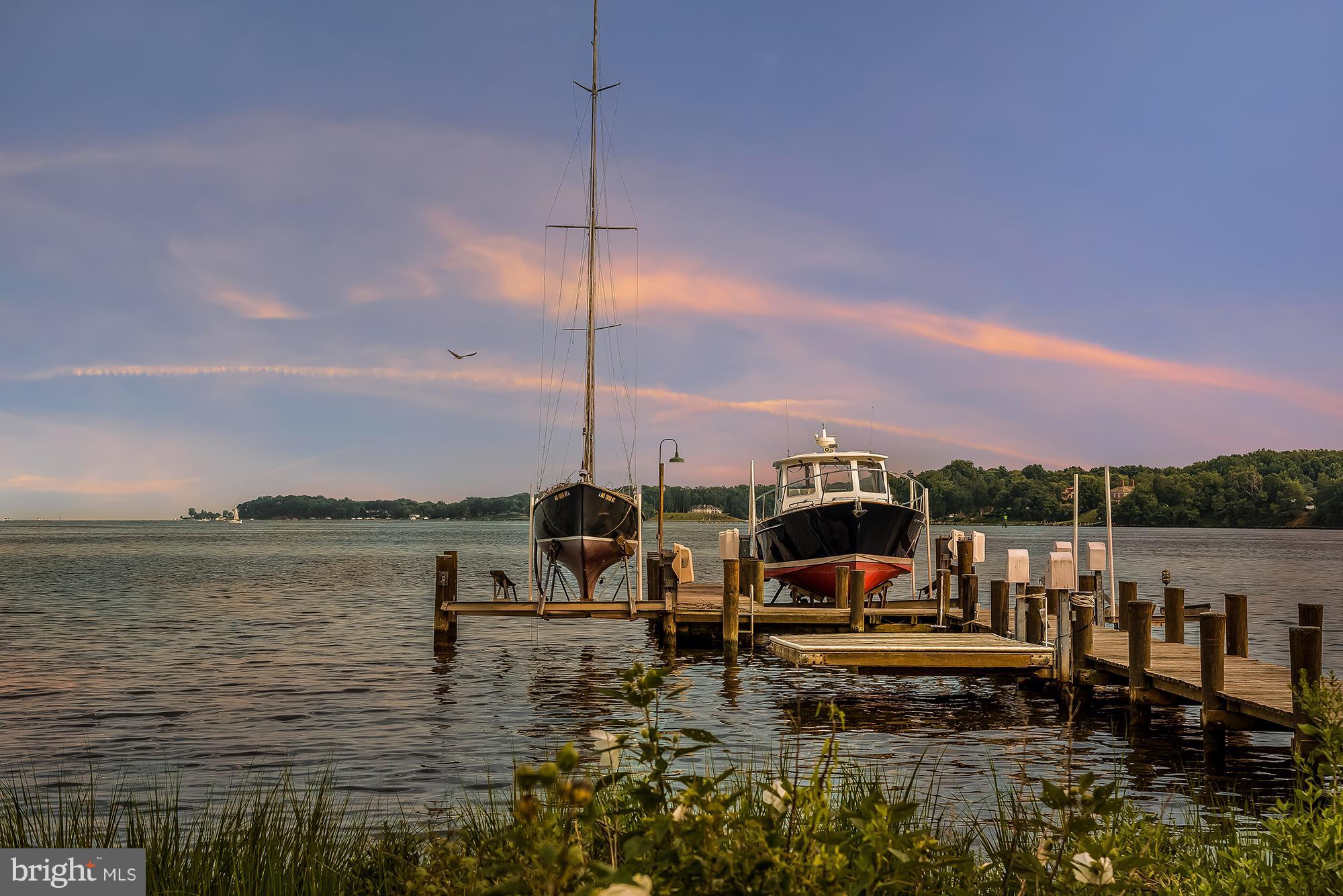 30 Shadow Point Court Edgewater, MD 21037 - Photo 2 of 28 Private dock and deep water on the South River