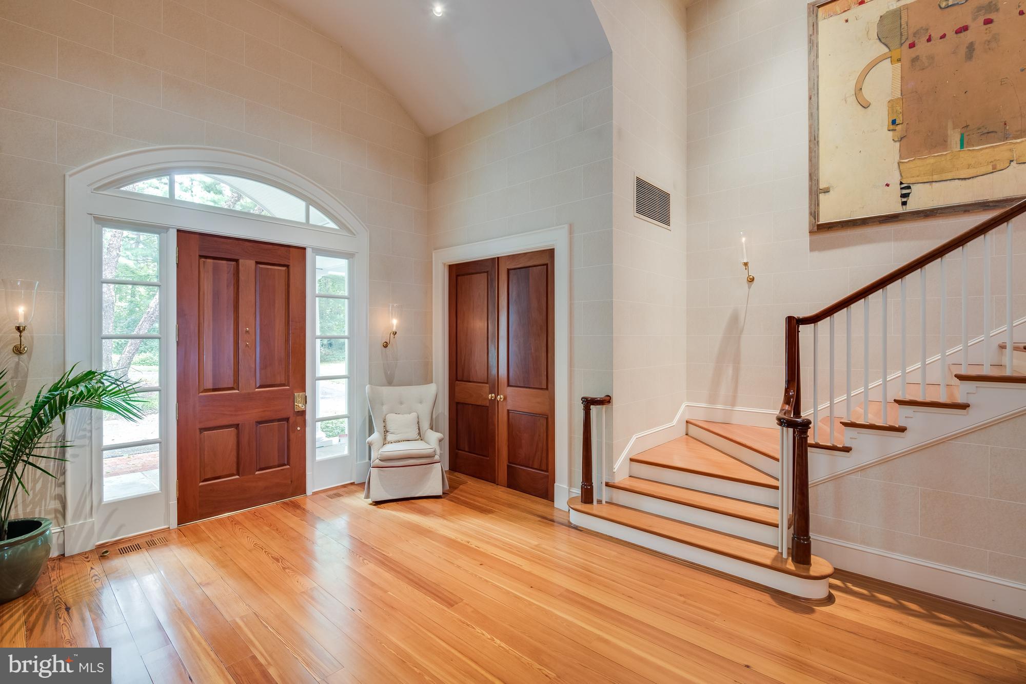 30 Shadow Point Court Edgewater, MD 21037 - Photo 6 of 28 Custom Front Door and lovely wood floors.