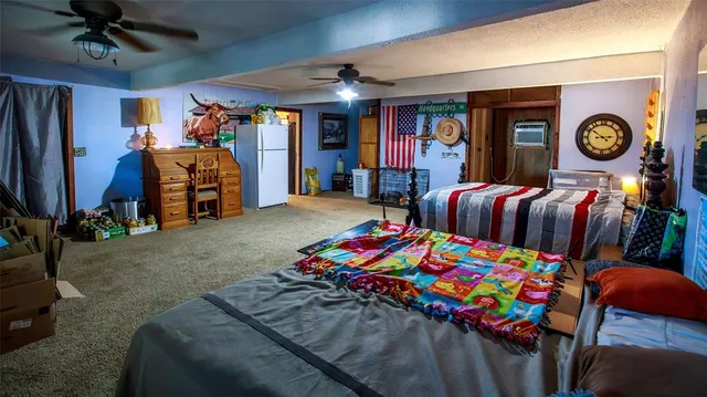 a room with furniture and a flat screen tv