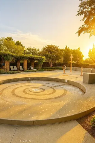 a view of a swimming pool with an ocean view