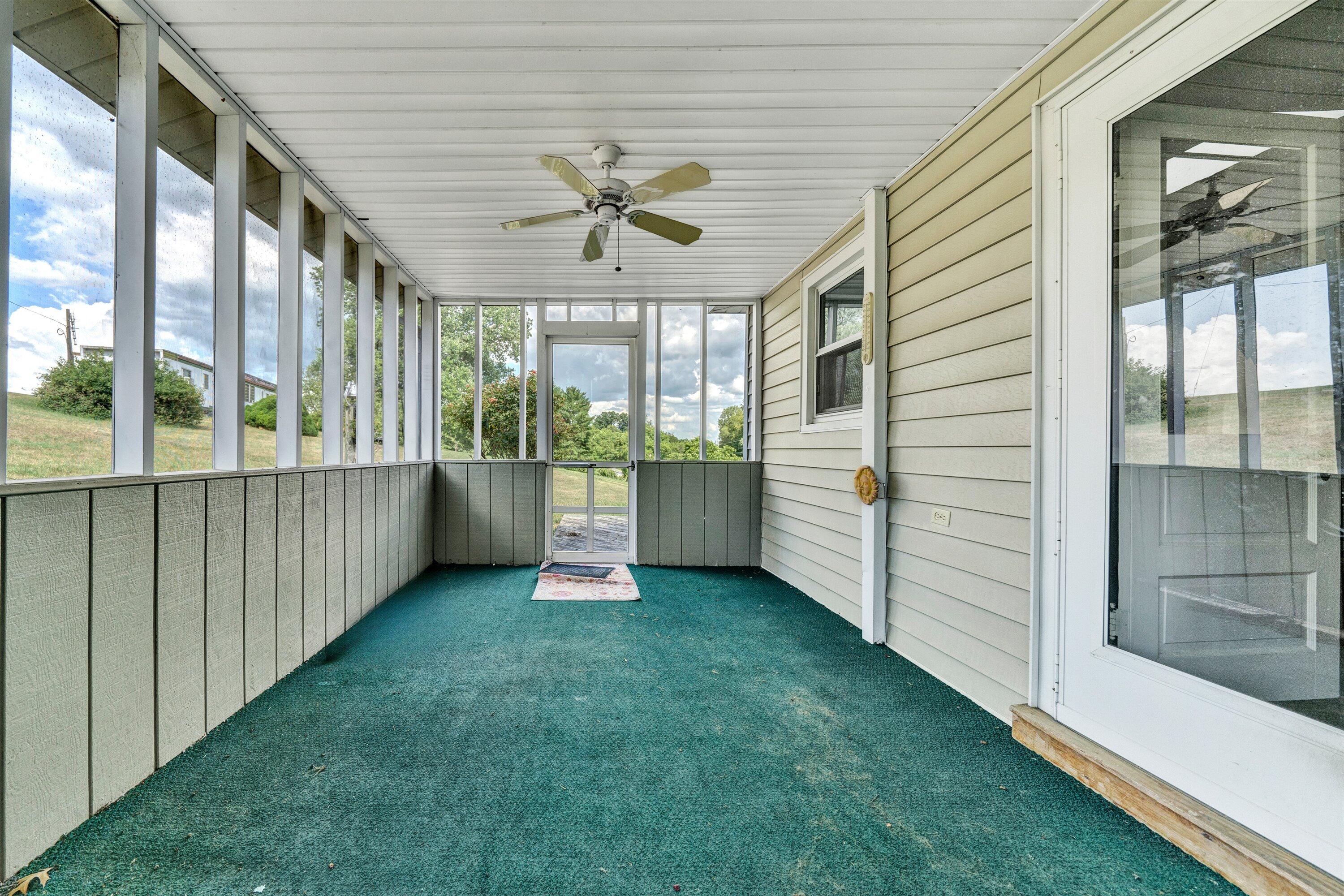 2744 Highland Road Roanoke, VA 24014 - Photo 12 of 29 a view of a porch with a backyard