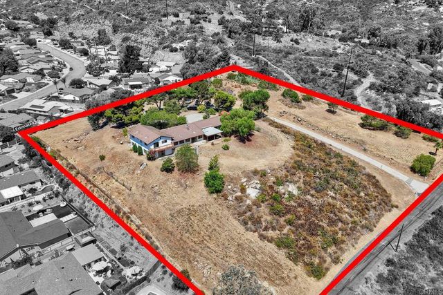 an aerial view of beach