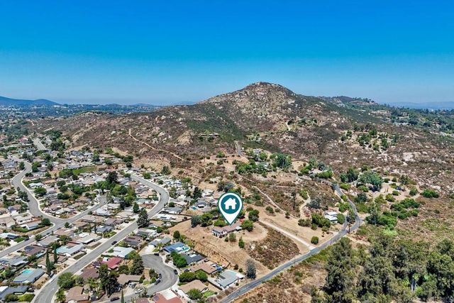 front view of a house with a street