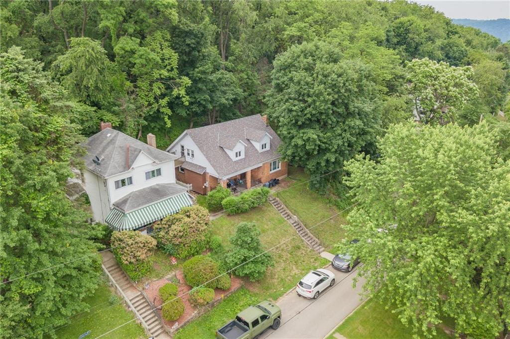 624 Frayne Street Pittsburgh, PA 15207 - Photo 2 of 21 an aerial view of a house with a yard