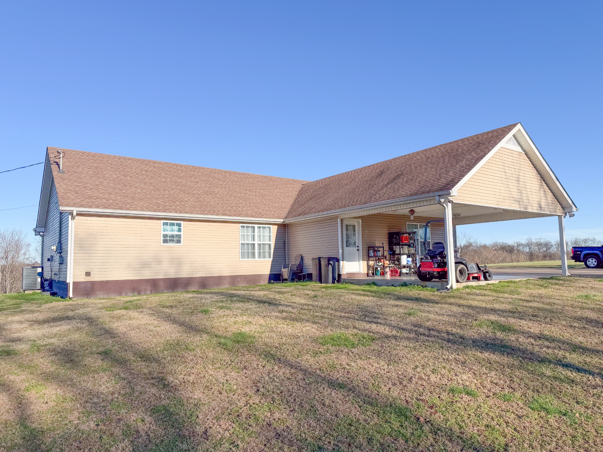190 Johnson Road Pulaski, TN 38478 - Photo 13 of 41 a view of a house with a yard and sitting area