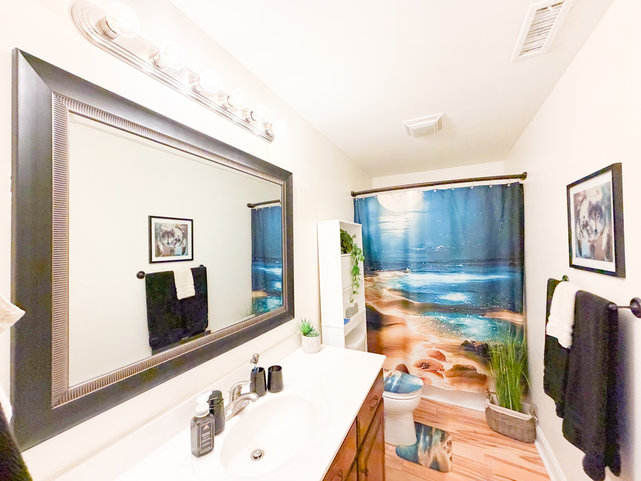 190 Johnson Road Pulaski, TN 38478 - Photo 34 of 41 a bathroom with a sink and a mirror