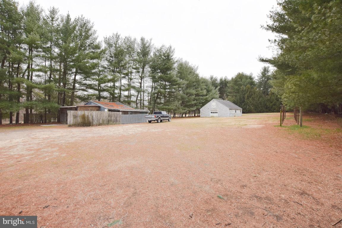 320 Creek Road Moorestown, NJ 08057 - Photo 4 of 26 Yard workshop left and barn right