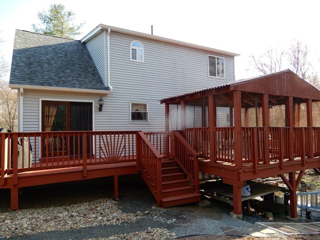 1013 Town Farm Road Warren, MA 01083 - Photo 12 of 38 a view of a house with wooden fence