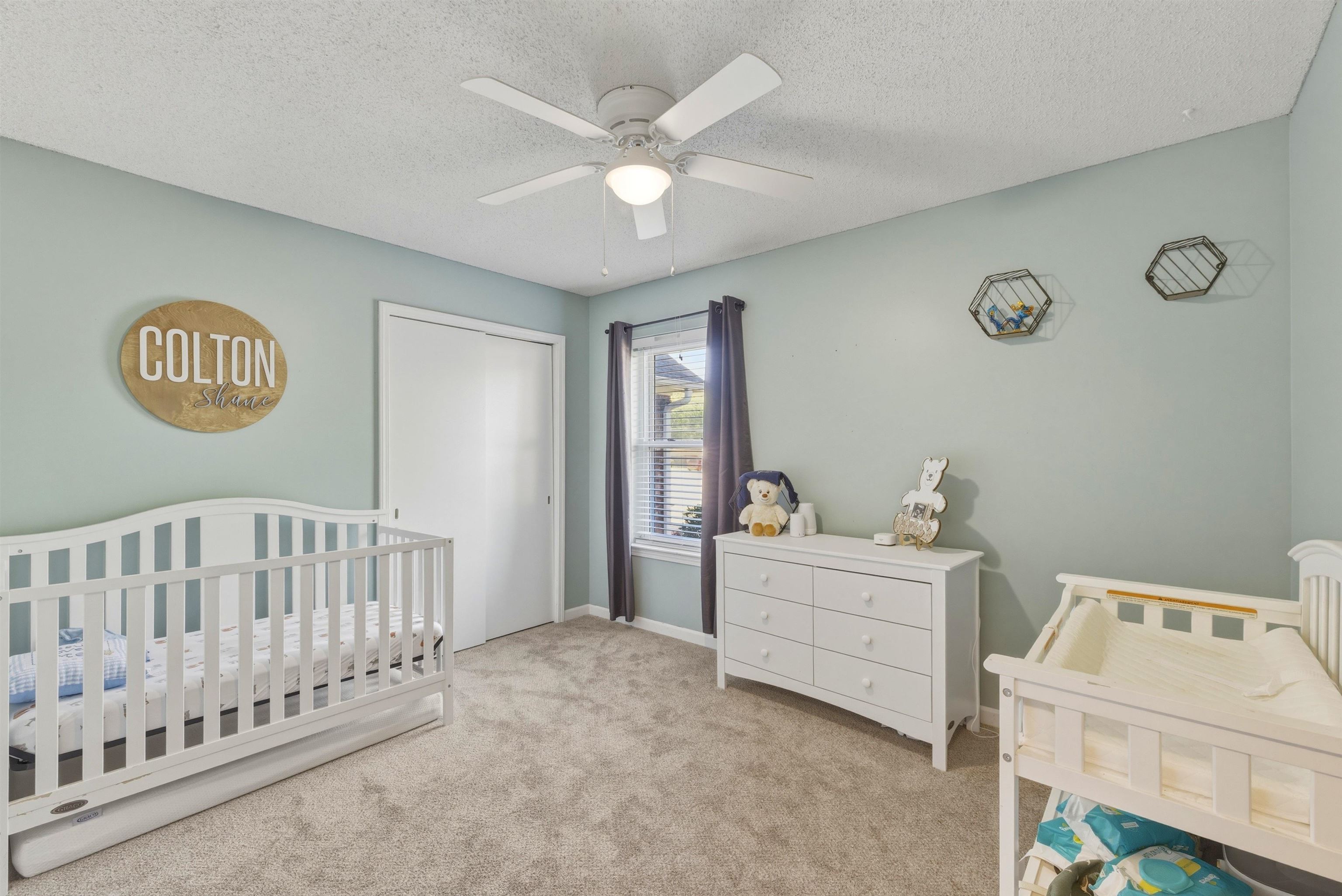 3276 Altruria Road Bartlett, TN 38134 - Photo 15 of 30 Room featuring light blue walls and neutral carpeting